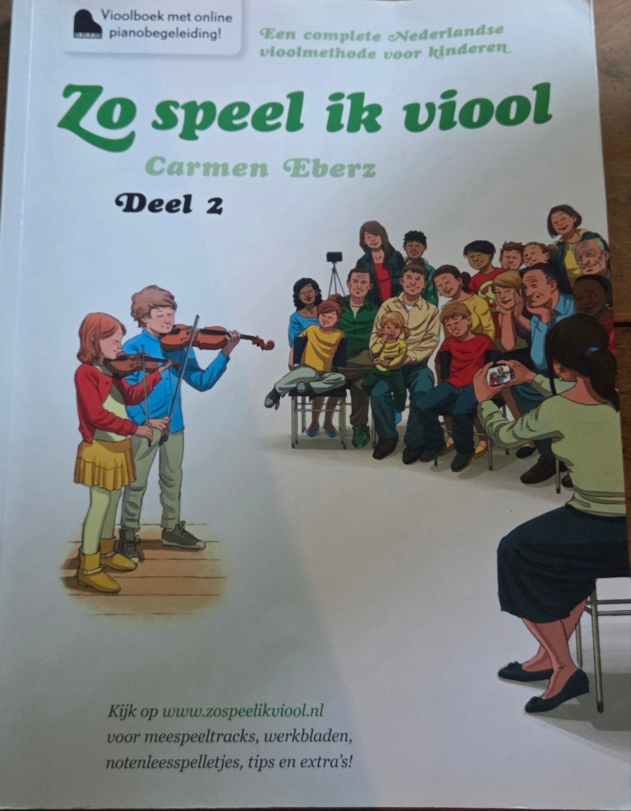 Zo speel ik viool - Deel 2 (Carmen Eberz), Ophalen of Verzenden, Gelezen