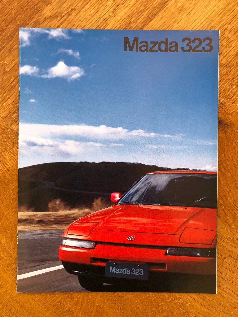 Mazda 323 (BG) hatchback, Sedan en F folder 1989-1994, Boeken, Verzenden, Mazda, Nieuw, Mazda