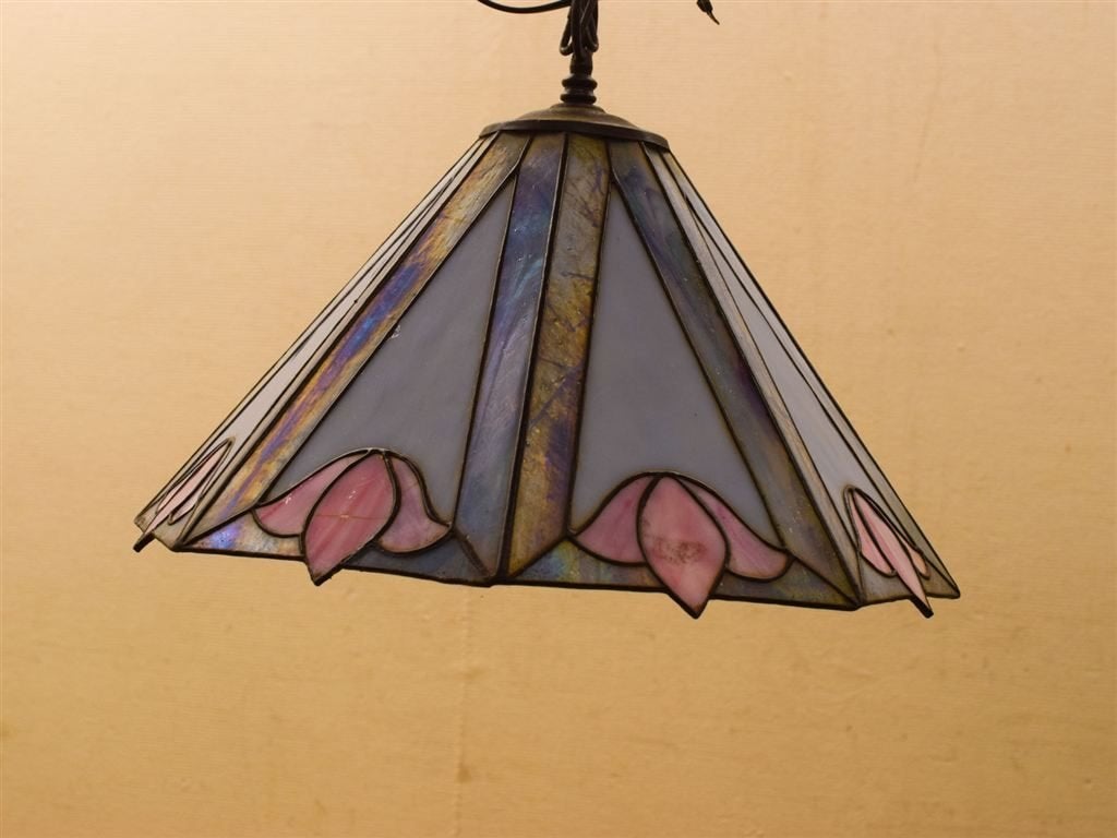 Tiffany Hanglamp 51511, Ophalen of Verzenden, Gebruikt, Glas