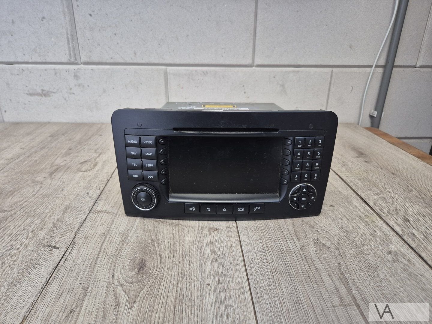 Radio navigatie module scherm van Mercedes ML W164 2005-2013, Gebruikt, -, Ophalen of Verzenden, -