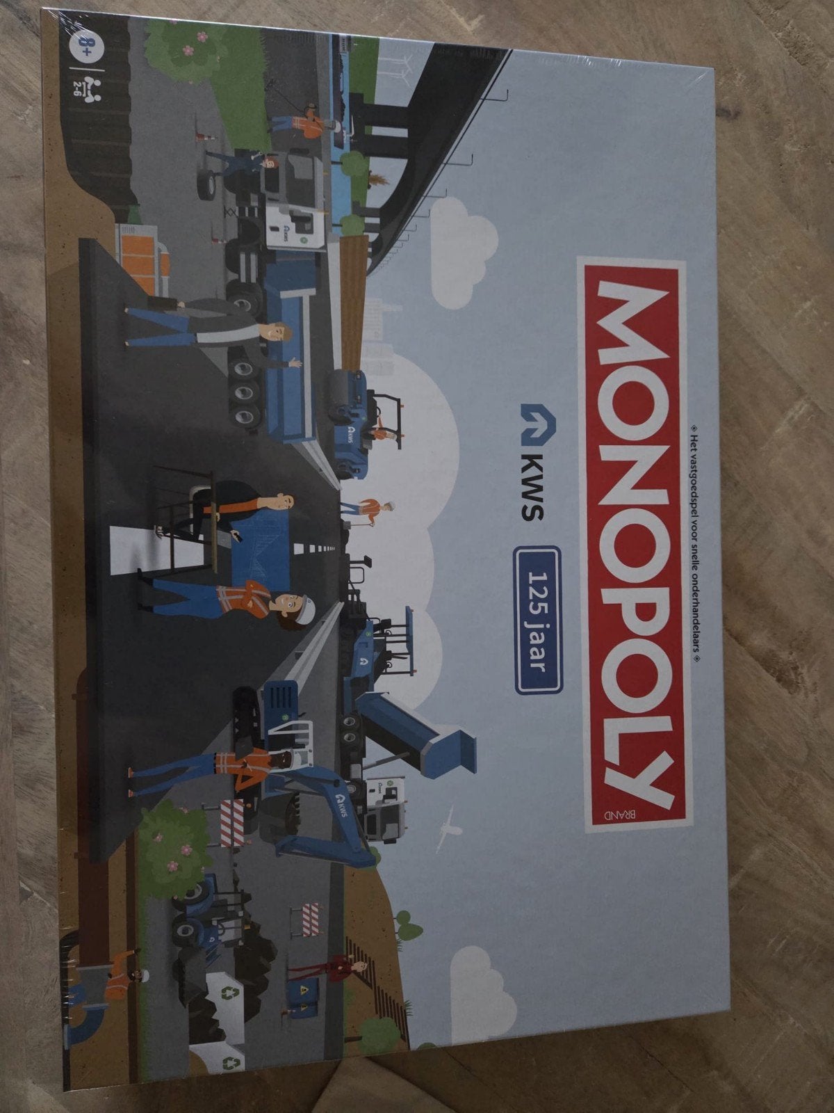 Monopoly speciale KWS 125 Jaar editie, Ophalen of Verzenden, Nieuw, Hasbro Games