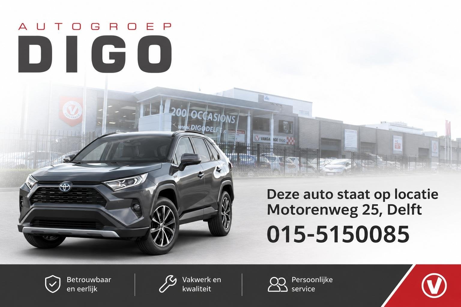 Toyota RAV4 2.5 HYBRID AWD DYNAMIC GARANTIE 4-2029! TREKHAAK, Auto's, Toyota, Automaat, Stof, Gebruikt, Euro 6