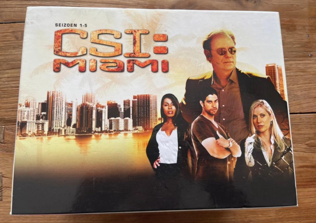 Csi miami dvd box compleet, Cd's en Dvd's, Dvd's | Tv en Series, Vanaf 12 jaar, Ophalen of Verzenden, Zo goed als nieuw, Actie en Avontuur