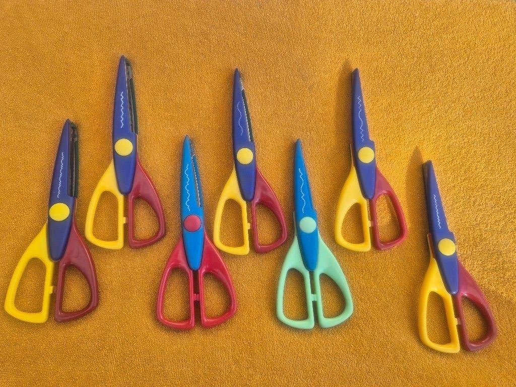 6 stuks kartelscharen / hobbyscharen, Ophalen of Verzenden, Zo goed als nieuw, Overige thema's, Overige typen