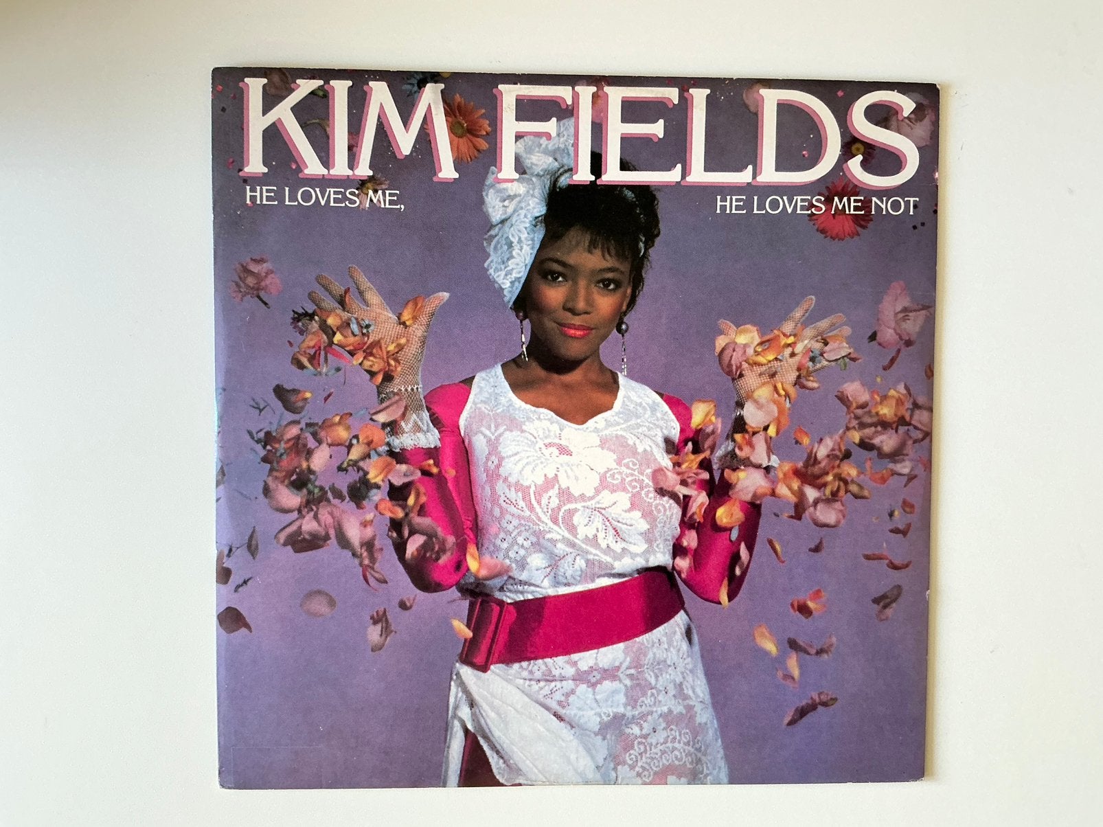 Kim Fields – He Loves Me, He Loves Me Not 12” HI NRG disco, Gebruikt, Disco, 12 inch, Overige typen
