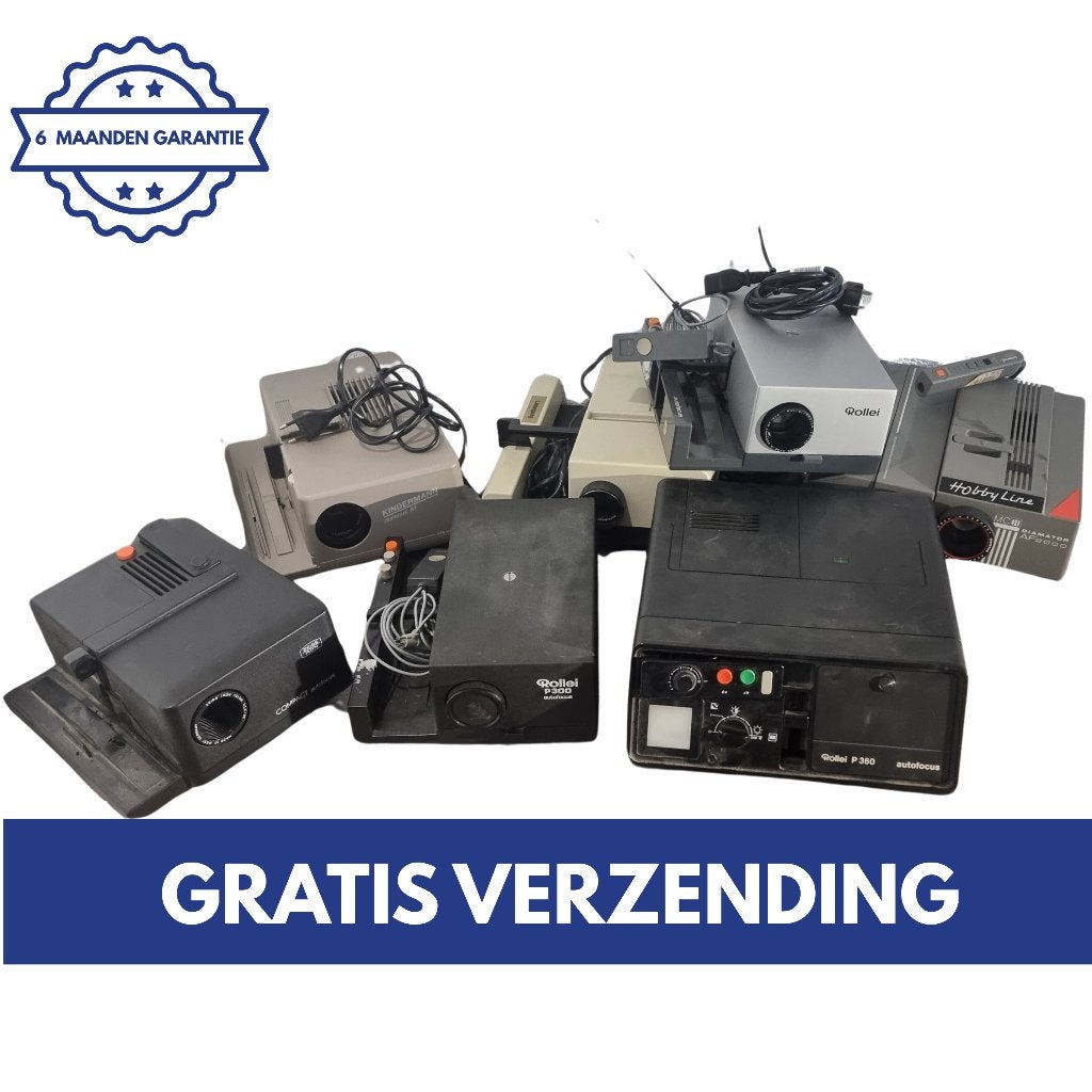 Partij 7 Dia projectoren | Rollei Zeiss Ikon | Hobby | Dia, Audio, Tv en Foto, Diaprojectors, Divers, Verzenden, Divers, Divers