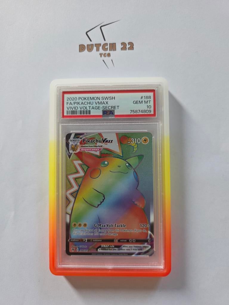 Pikachu Vmax Vivid Voltage PSA10 #188 Pokemon, Hobby en Vrije tijd, Verzamelkaartspellen | Pokémon, Ophalen of Verzenden, Nieuw