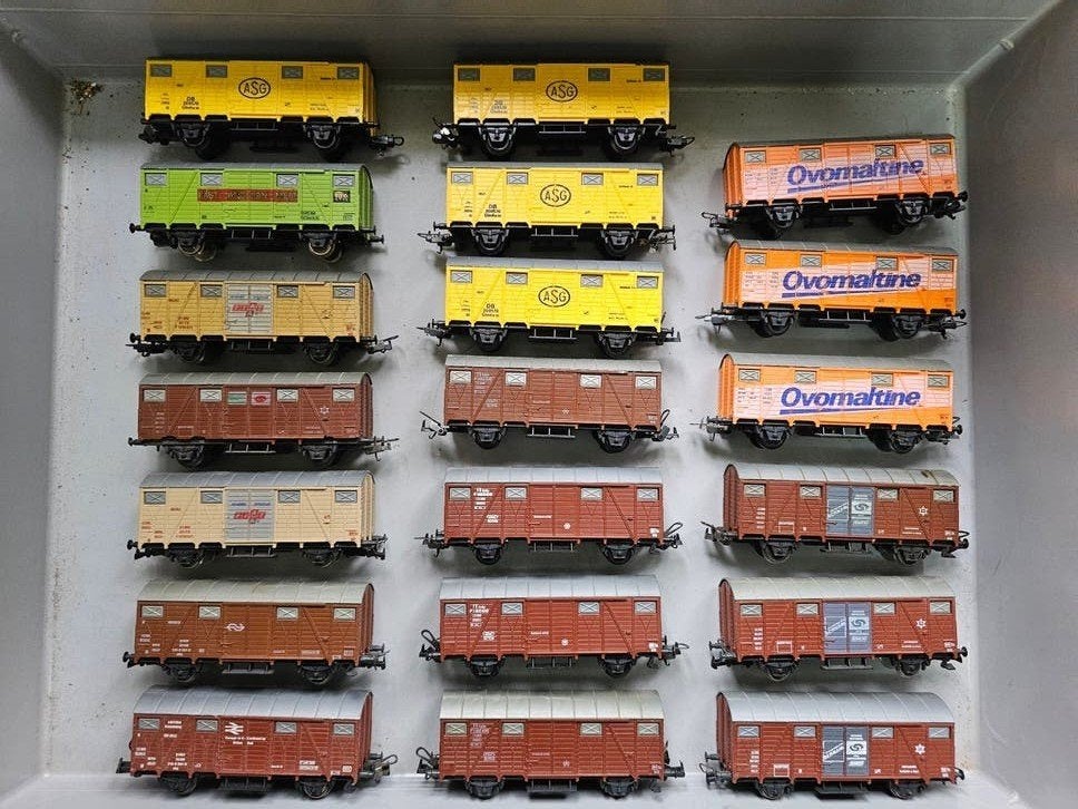 Modeltrein Lima Goederenwagons - Per Stuk, Ophalen of Verzenden, Gebruikt, Wagon, Lima