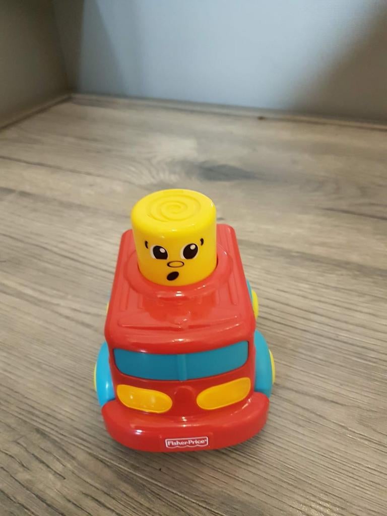 Fisher-Price brandweerauto met licht en geluid., Ophalen of Verzenden, Zo goed als nieuw