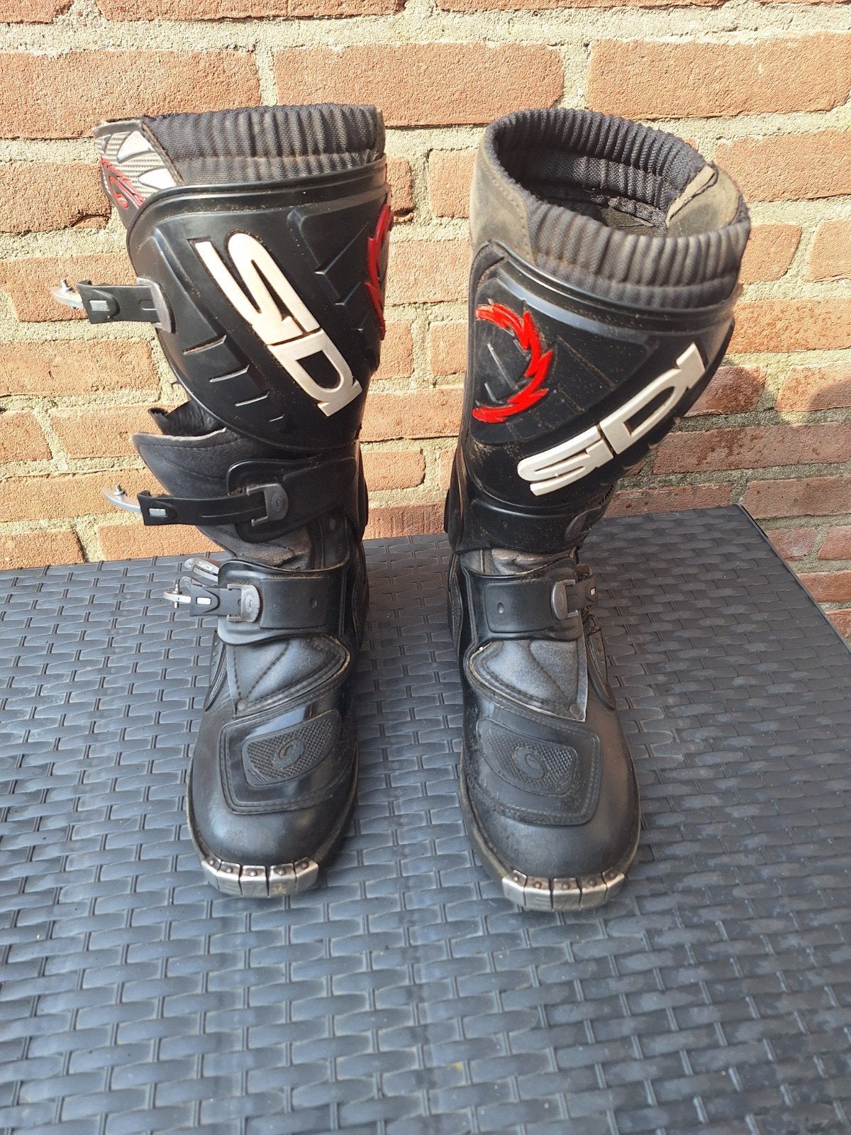 Sidi Crossfire  motorcrosslaarzen - Maat 40, Motoren, Kinderen, Ophalen of Verzenden, Laarzen, Tweedehands