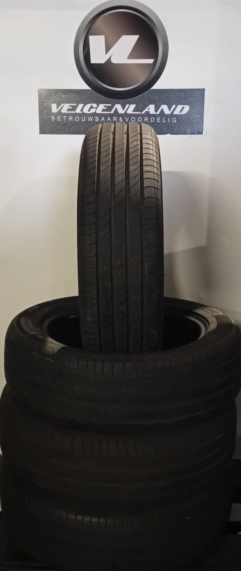 4 x 195-60-18 96H Michelin E-Primacy 1956018 195/60R18, Gebruikt, -, -, Ophalen of Verzenden