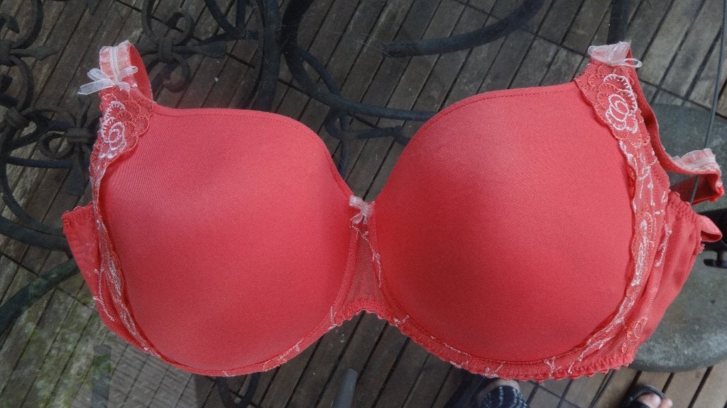 80F Voorgevormde roze Prima Donna- bh met decoraties, Prima Donna, Verzenden, Roze, BH