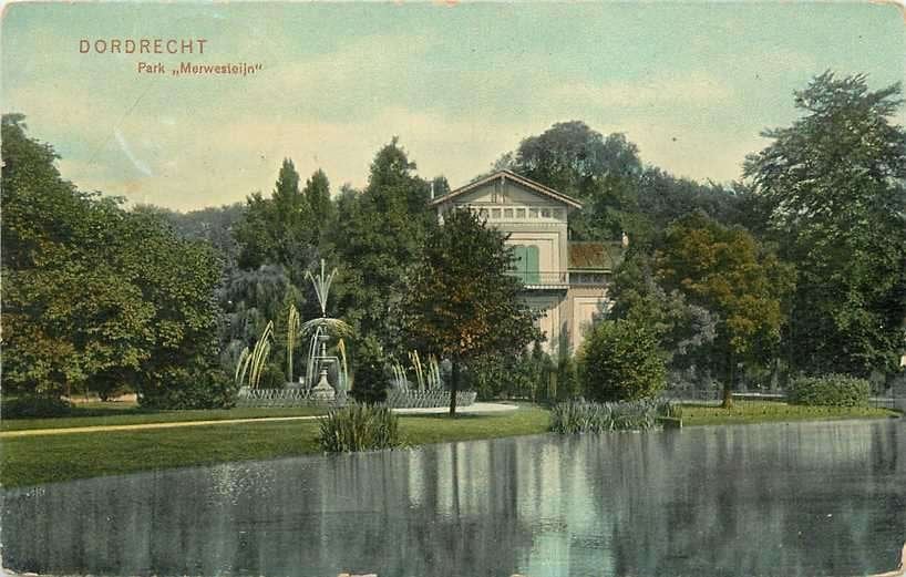 380-918-019 Dordrecht Park Merwestein, Verzenden, Voor 1920, Zuid-Holland