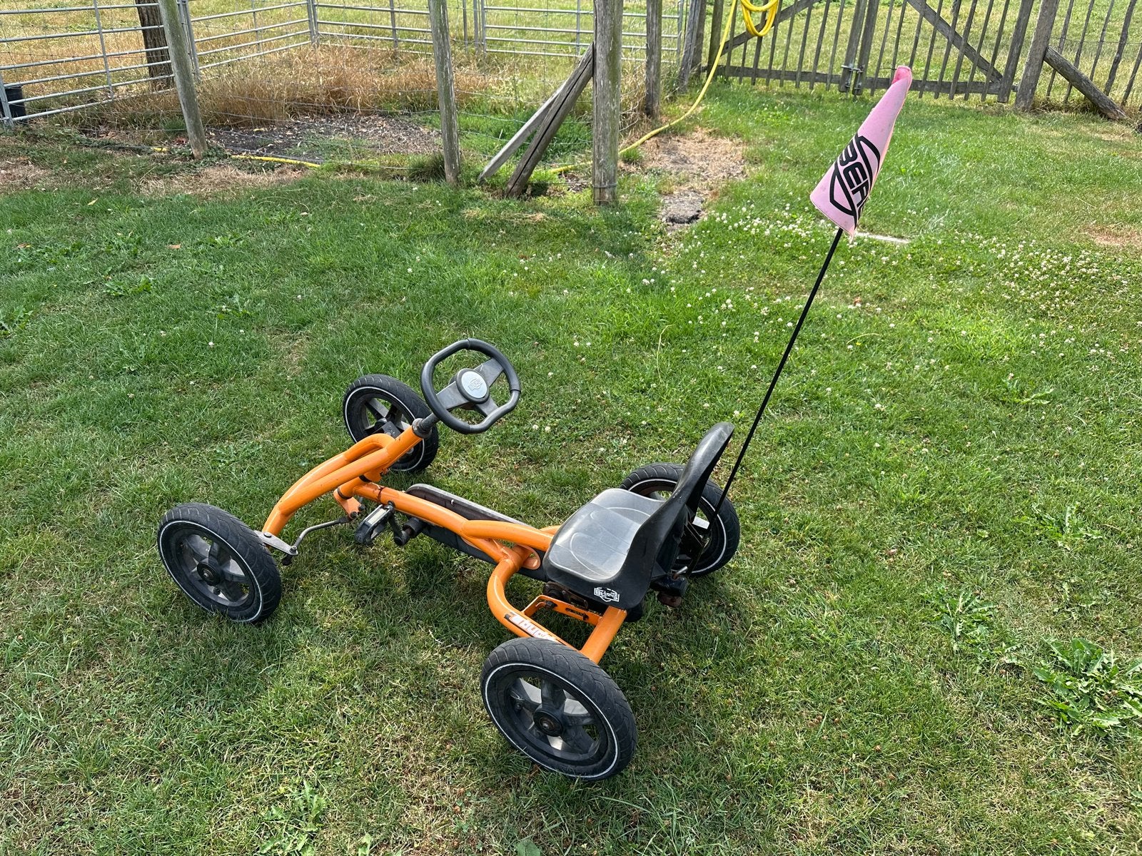 Berg skelter oranje