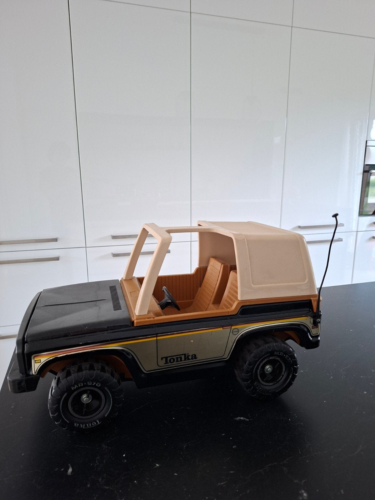 Vintage Tonka Jeep - Zeer Mooie en Complete Staat, Ophalen of Verzenden, Gebruikt