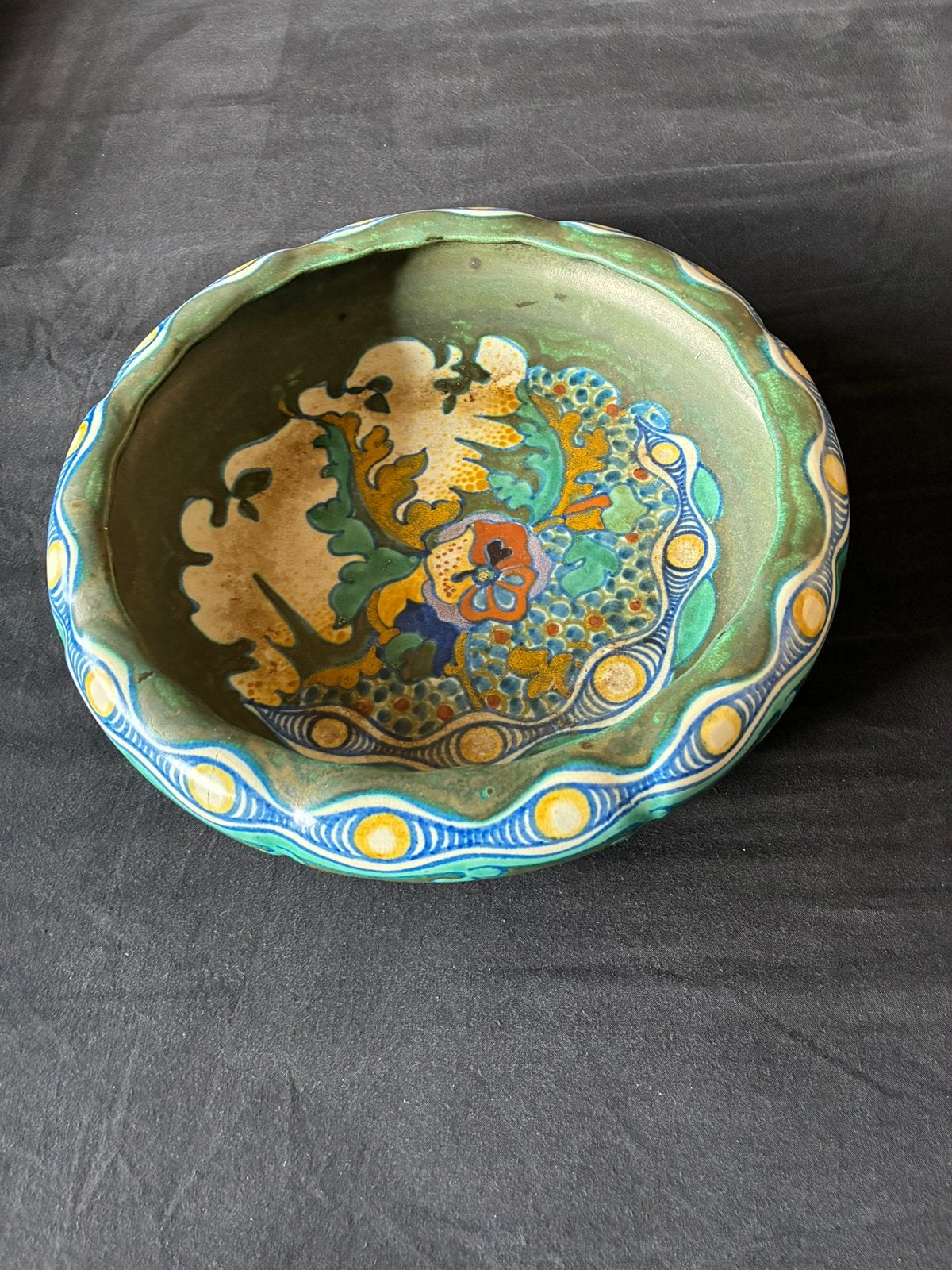 Plateel schaal 30 cm, Ophalen