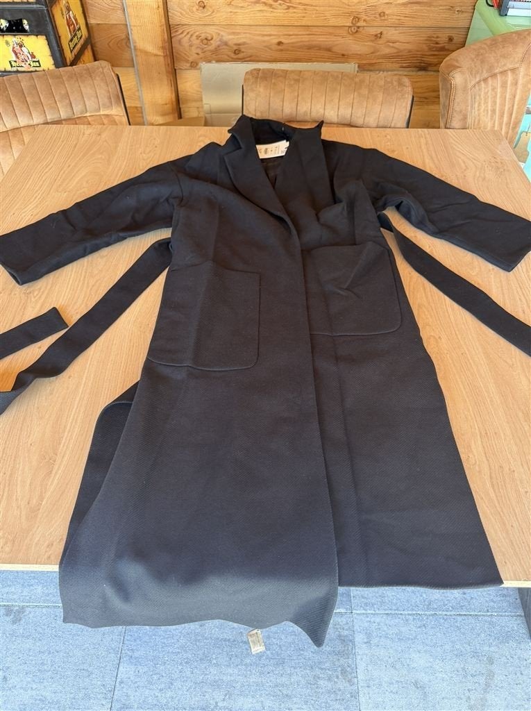Zara Manteco Wollen Damesjas - Maat M, Kleding | Dames, Jassen | Winter, Ophalen of Verzenden, Zo goed als nieuw, Maat 38/40 (M)
