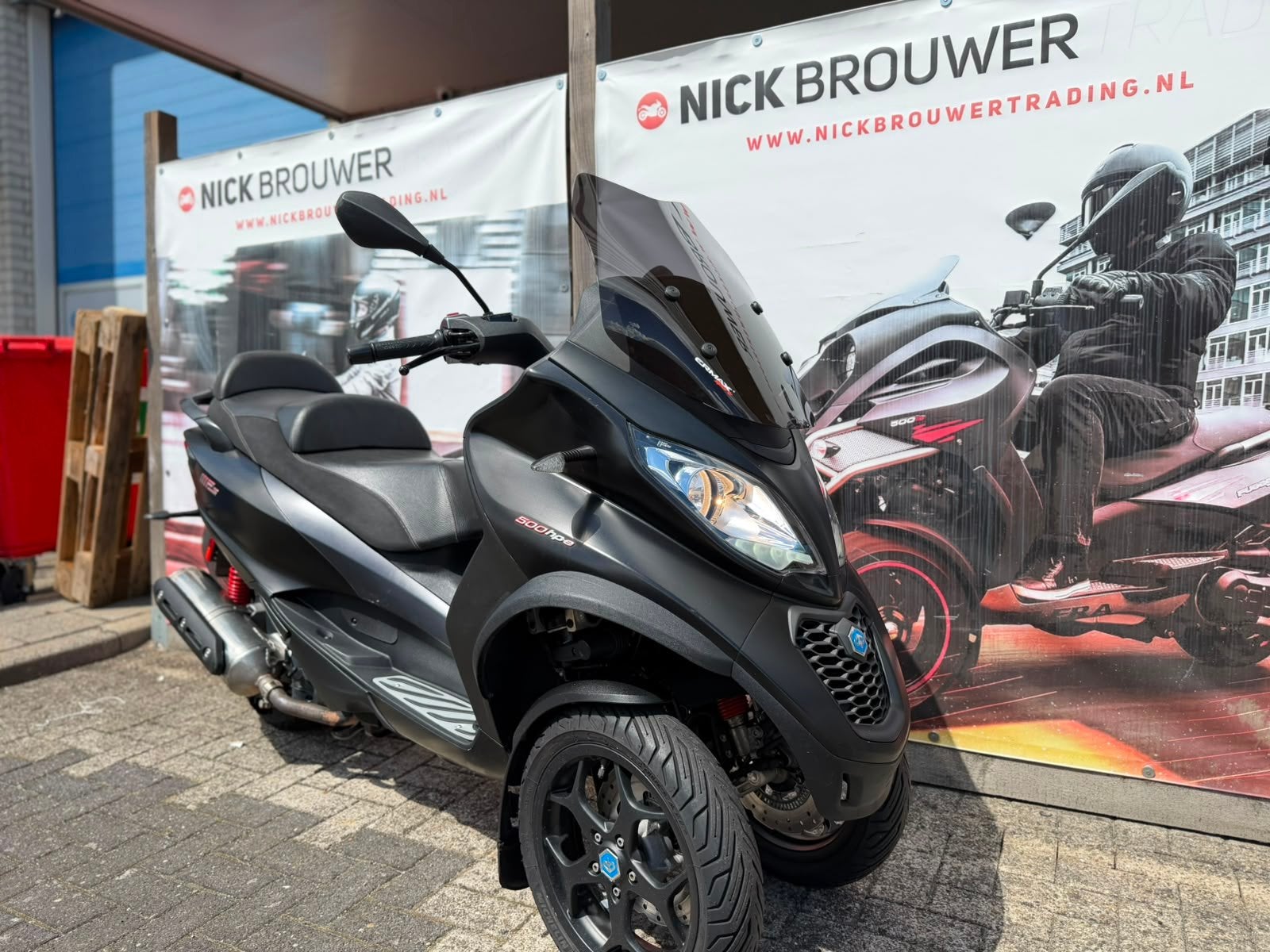 Piaggio MP3 500 HPE Sport Advanced | Achteruit | Garantie, 493 cc, Bedrijf, Overig, 12 t/m 35 kW