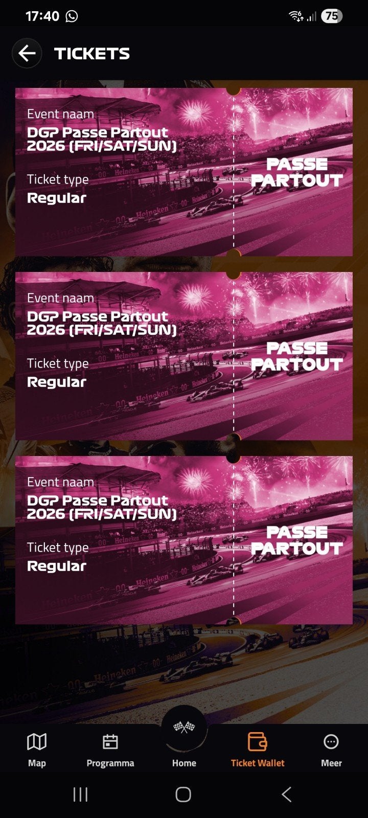 🏁 3x F1 Dutch Grand Prix Zandvoort 2026 – Arena Grandstand, Tickets en Kaartjes, Drie personen of meer