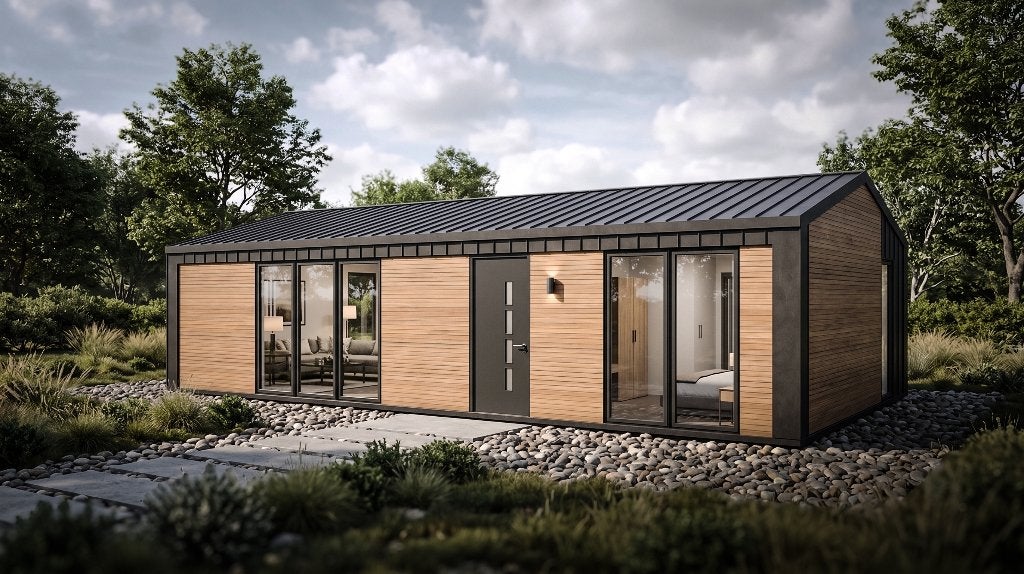 Korte Levertijd! Zeer nette recreatie/mantelzorg woning100m2, Caravans en Kamperen, Stacaravans, Tot en met 3