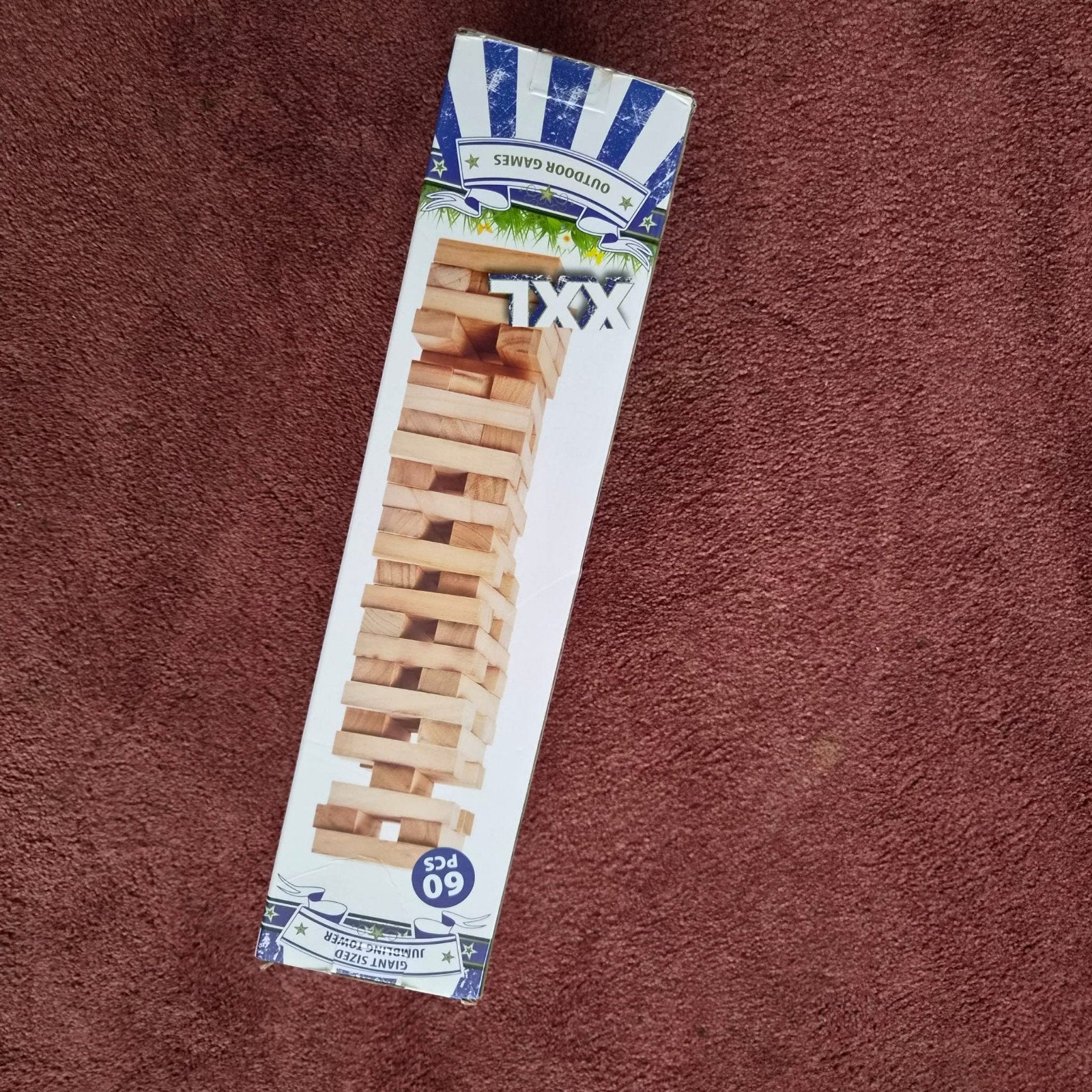 Jenga Spel XXL - Giant Sized Jumbling Tower, Ophalen of Verzenden, Nieuw, Jongen of Meisje
