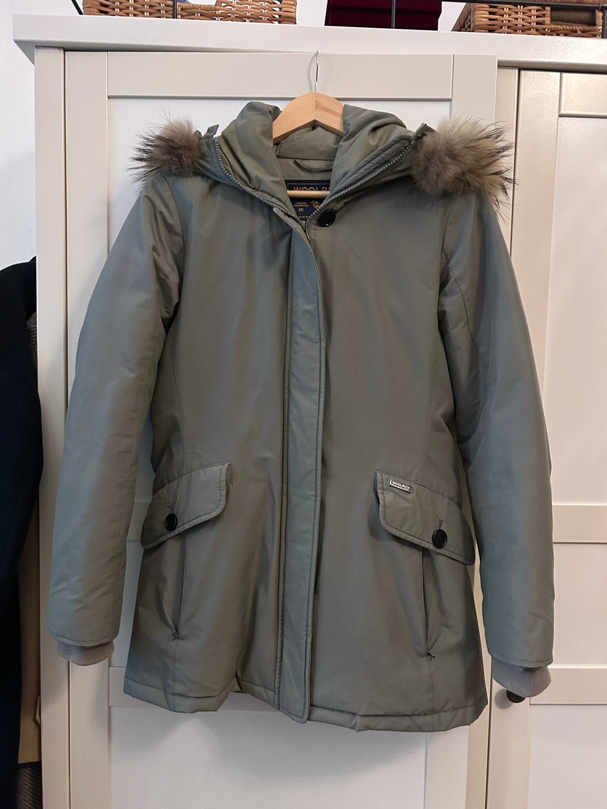 Woolrich Winterjas dames - maat s, Ophalen of Verzenden, Zo goed als nieuw, Woolrich, Maat 36 (S)