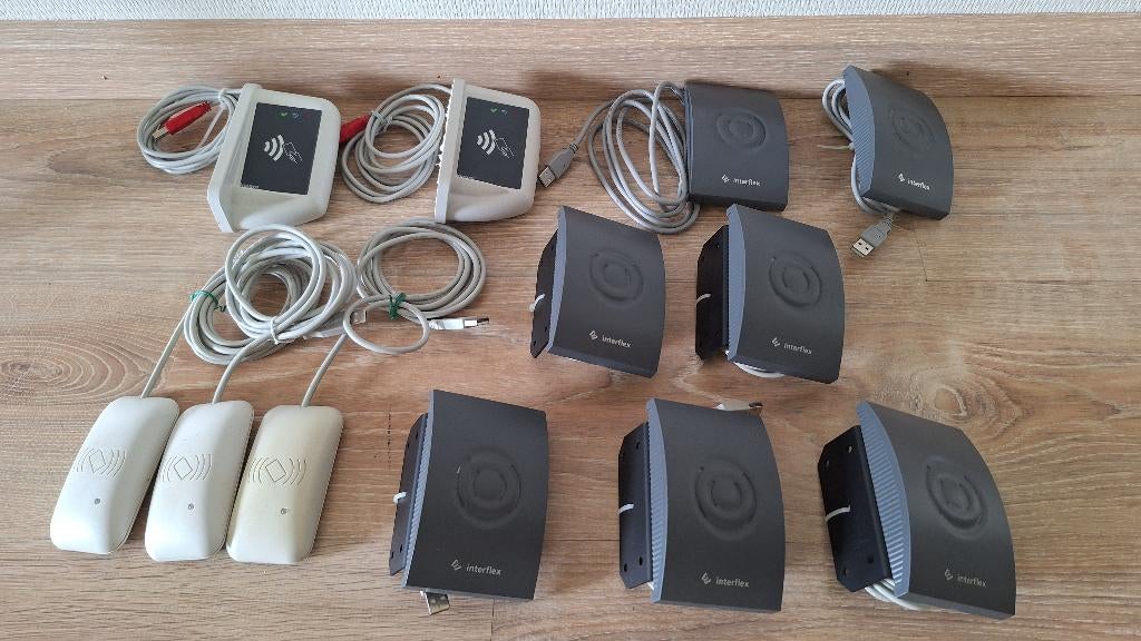 Verschillende USB-RFiD card readers, Hobby en Vrije tijd, Elektronica-componenten, Ophalen of Verzenden, Gebruikt