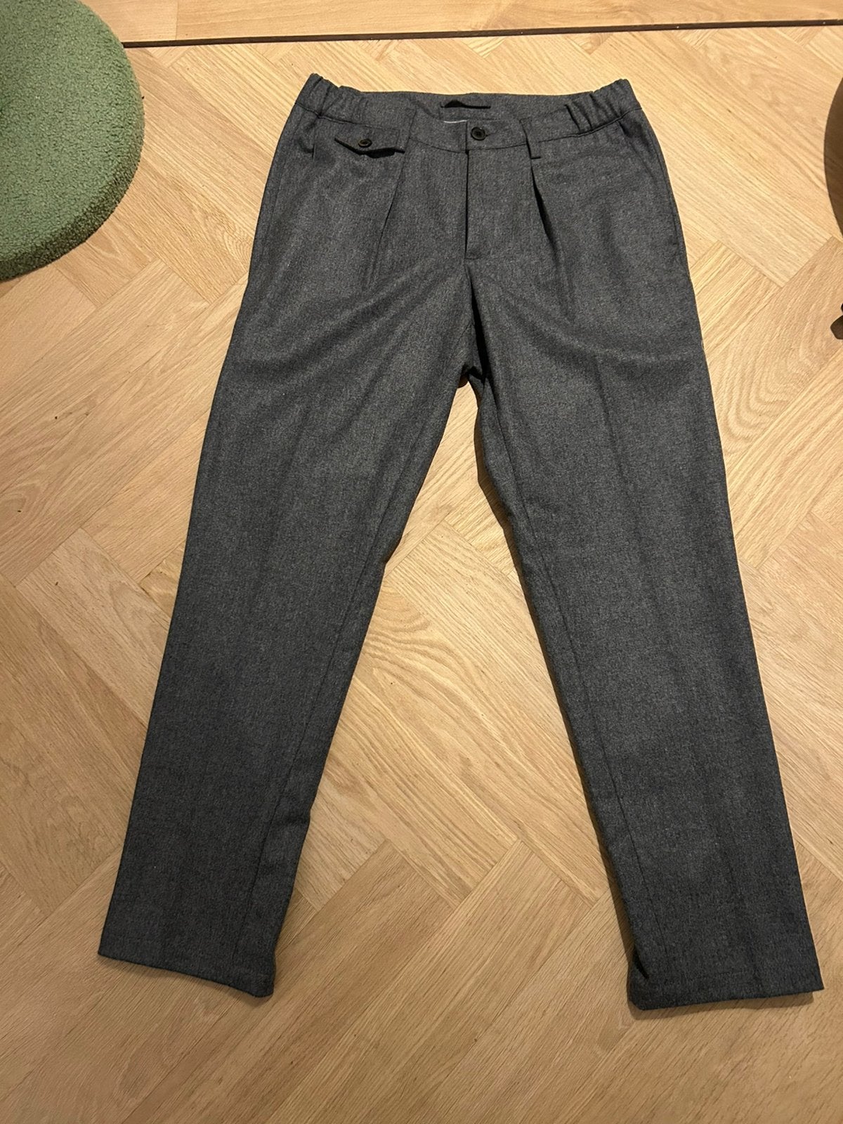 Profuomo Antra flanel pant chino, Ophalen of Verzenden, Zo goed als nieuw, Maat 46 (S) of kleiner, Grijs