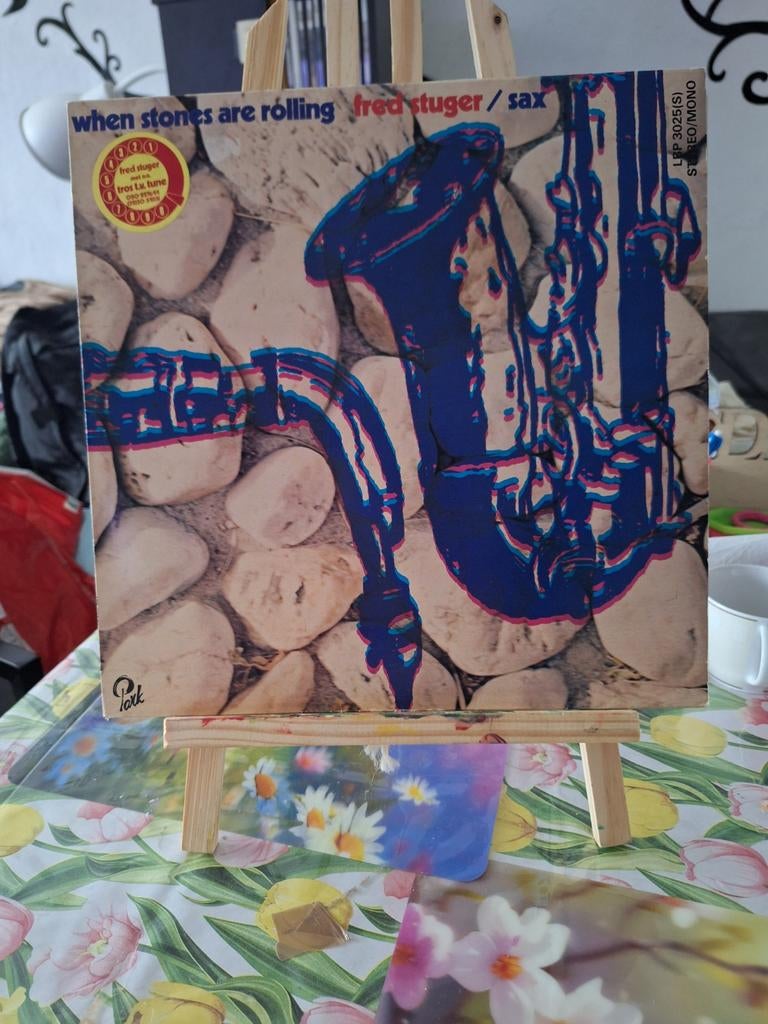 Fred Stuger - When Stones Are Rolling (Saxofoon LP), Ophalen of Verzenden, Gebruikt, 12 inch, Overige genres