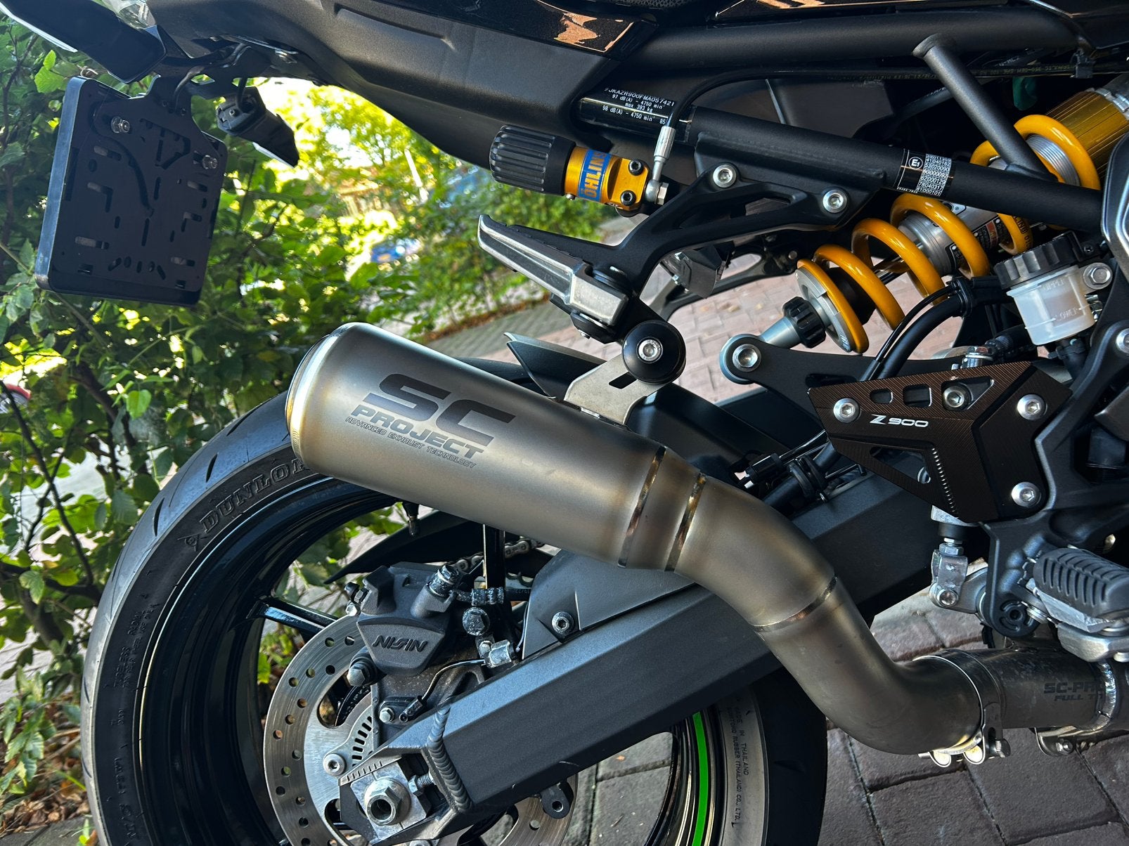 SC Project S1-GP titanium exhaust met db killer, Ophalen of Verzenden, Nieuw
