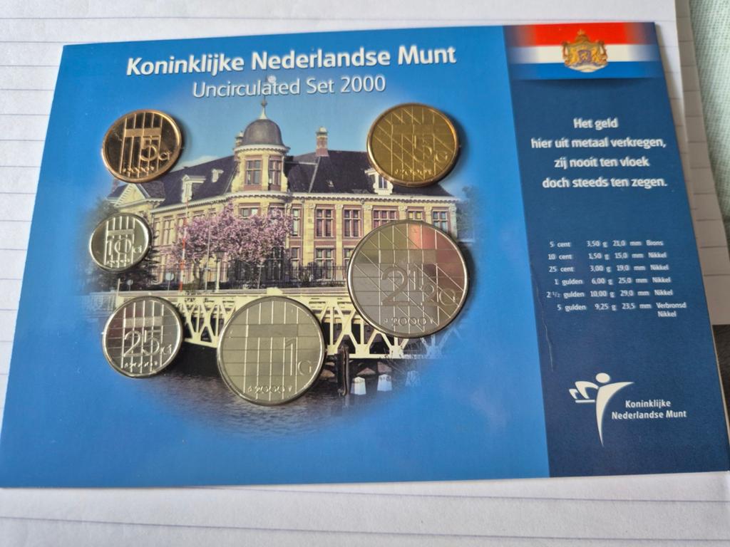Koninklijke Nederlandse Munt Uncirculated Set 2000, Ophalen of Verzenden