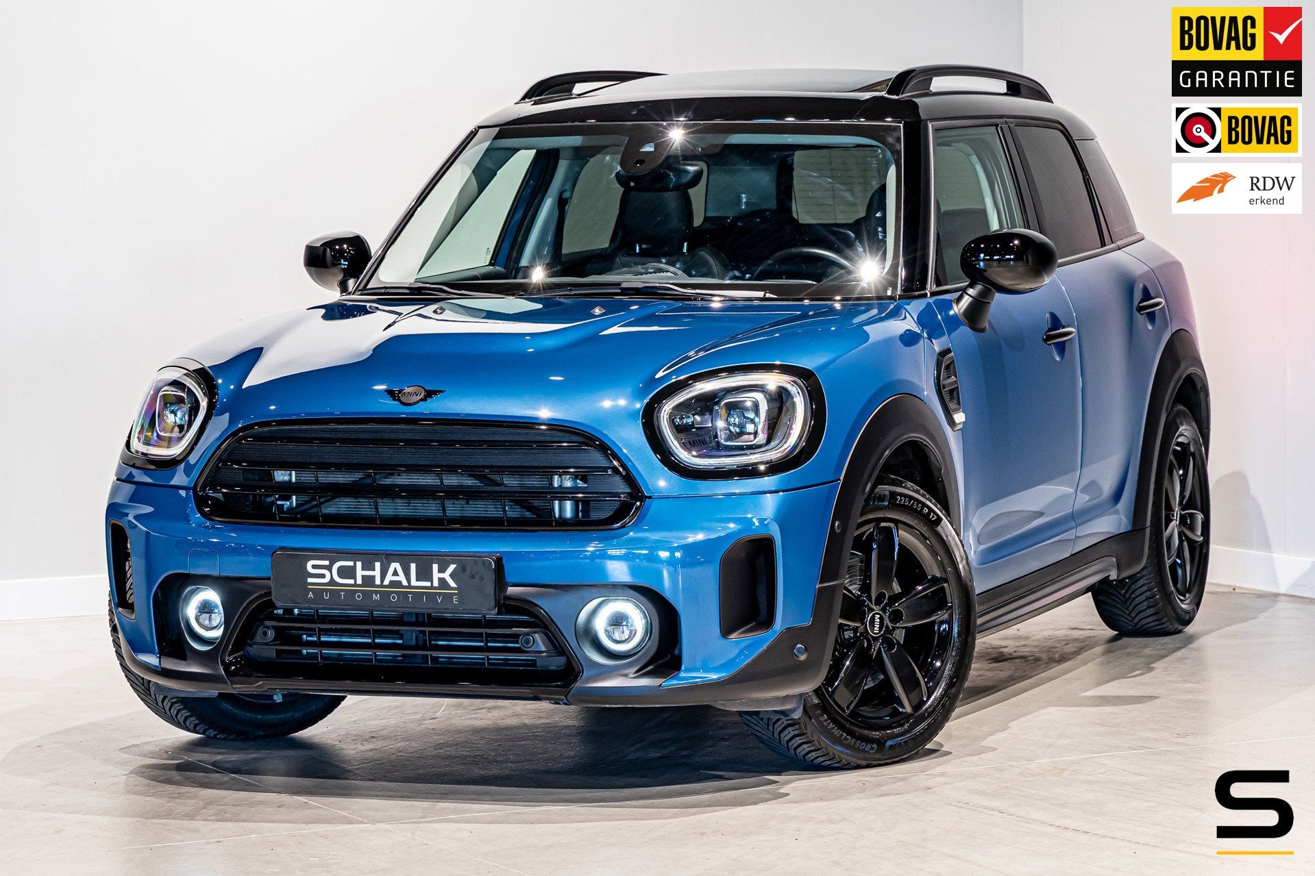 Mini Countryman 1.5 Cooper|Pano|Cam|H&K|E-stoel|Leder|Dealer, Auto's, Mini, 136 pk, Gebruikt, Zwart, Countryman