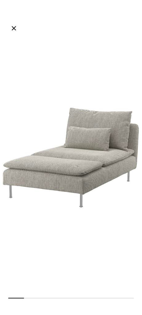 IKEA Söderhamn 6-delige bank Viarp beige/bruin (lichtgrijs), Ophalen, Gebruikt, Stof, Modern, Scandinavisch