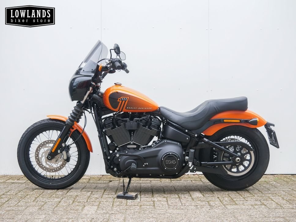 HARLEY-DAVIDSON STREET BOB 114 FXBBS (bj 2021), 2 cilinders, HARLEY-DAVIDSON, Bedrijf, Onbekend