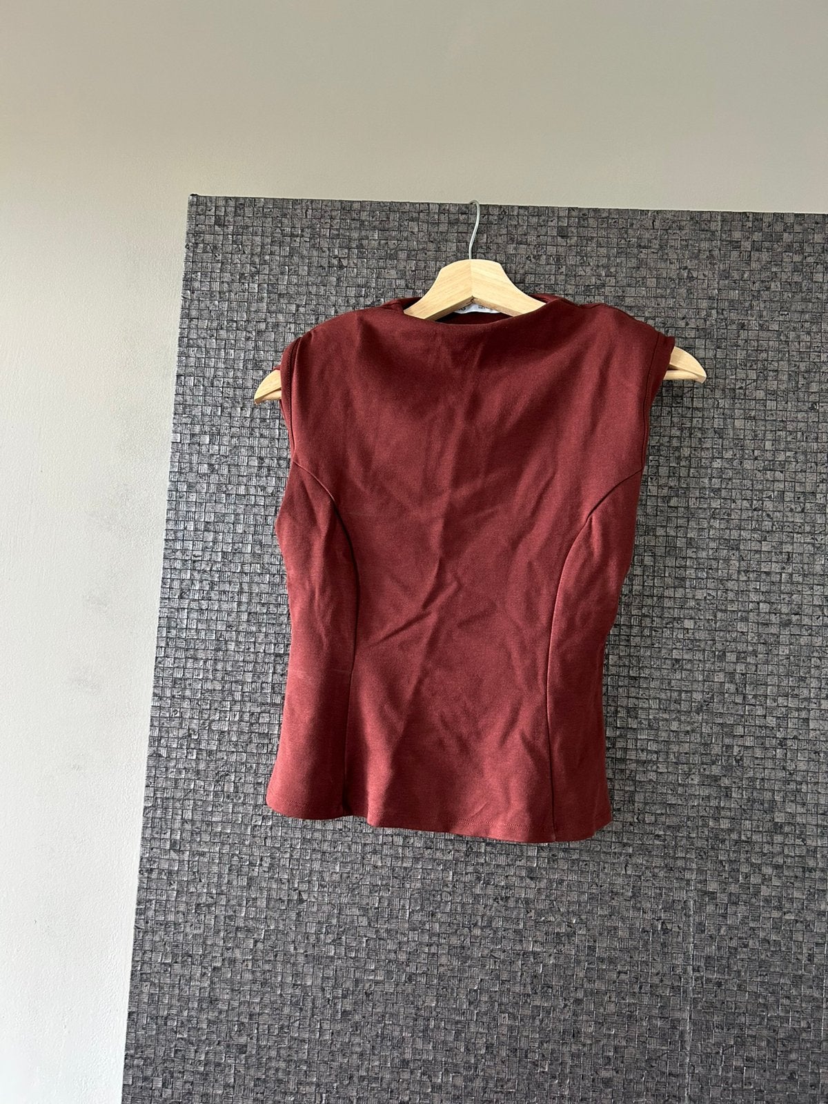 Mango top maat small, Nieuw, Ophalen of Verzenden, Rood, Maat 36 (S)