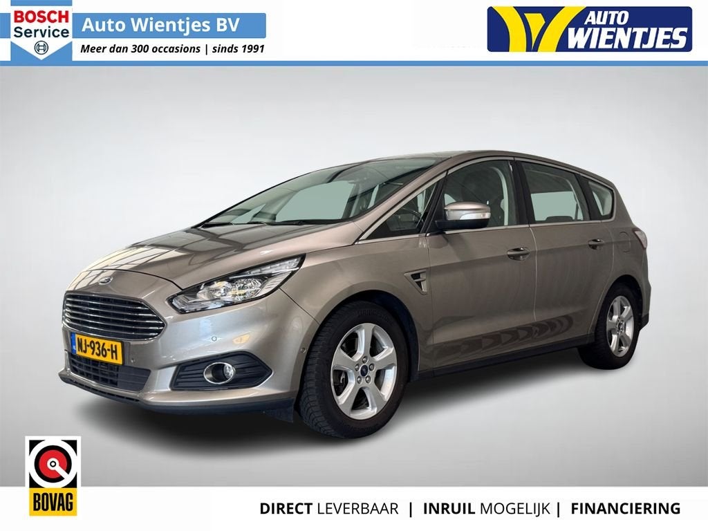 Ford S-Max 2.0 TDCi Aut 110kw | Titanium | Navi | Trekhaak, Auto's, Automaat, Gebruikt, Euro 6, 4 cilinders