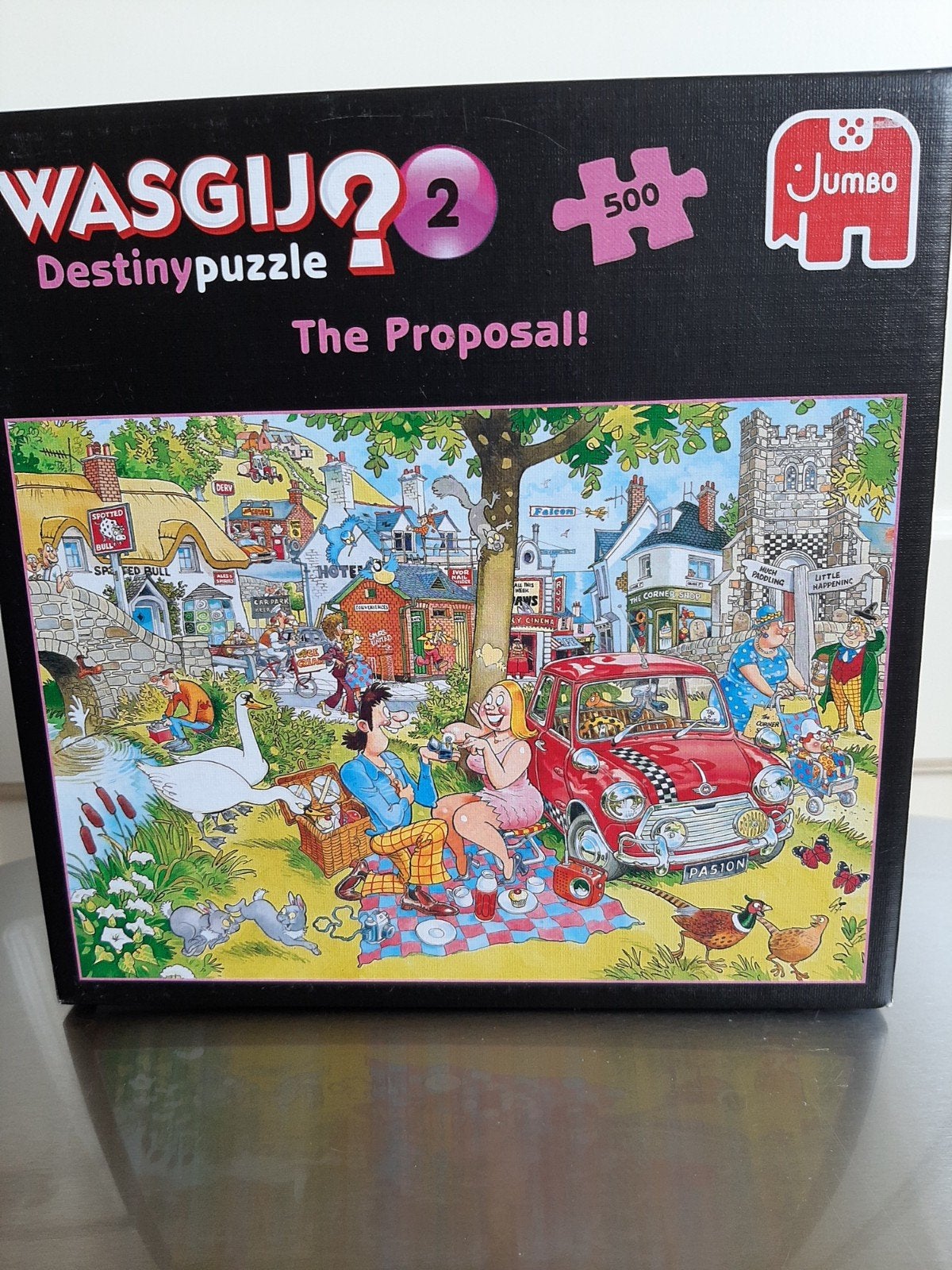 Puzzel wasgij. 500 st, Ophalen, 500 t/m 1500 stukjes, Zo goed als nieuw