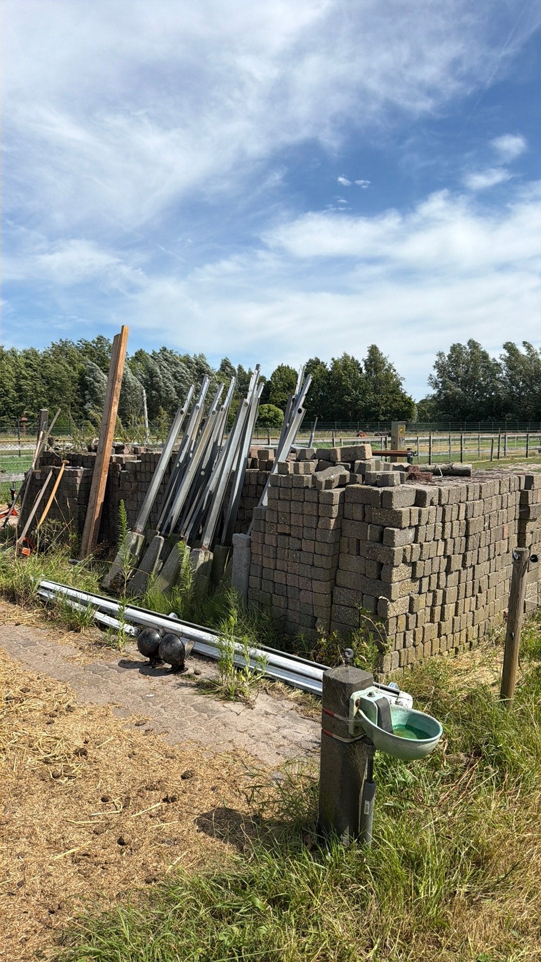 Grote partij straat klinkers stenen, Ophalen of Verzenden, Zo goed als nieuw, Beton, Klinkers