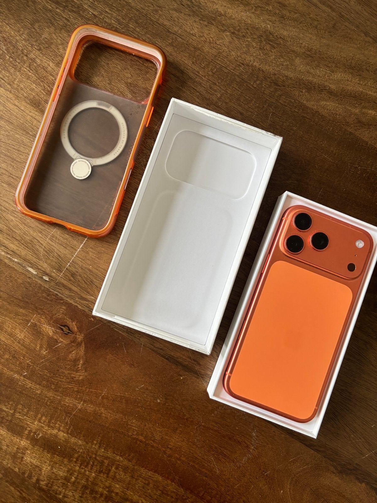 iPhone 17 pro max 256GB cosmic orange, Zo goed als nieuw, Zonder simlock, Zonder abonnement, Ophalen