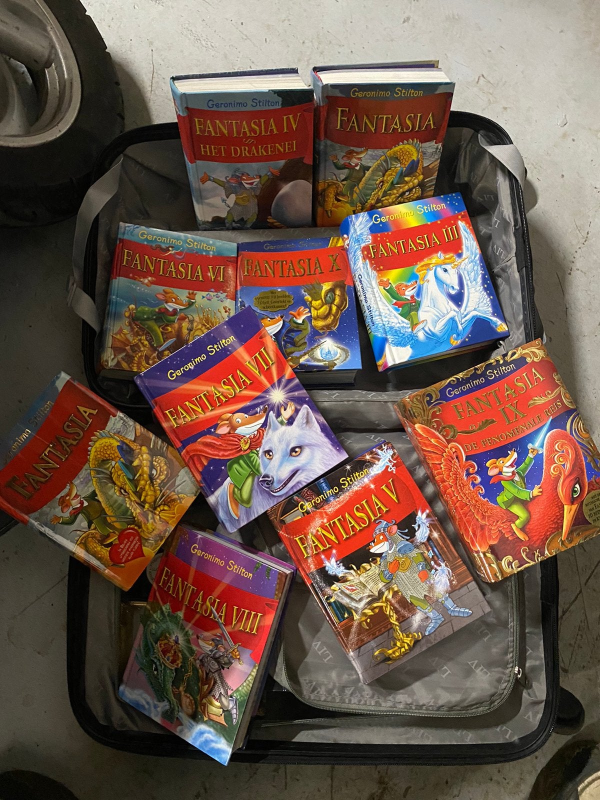 Serie fantasia boeken kinderen nette staat, Ophalen, Zo goed als nieuw