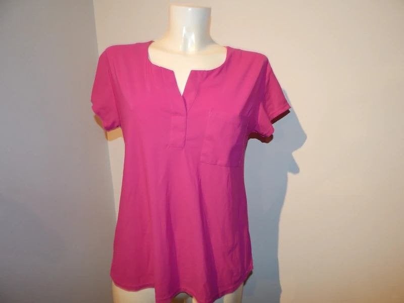Studio Anneloes travel stof shirt fucia cyclaam kleur S/M, Studio Anneloes, Verzenden, Zo goed als nieuw, Korte mouw