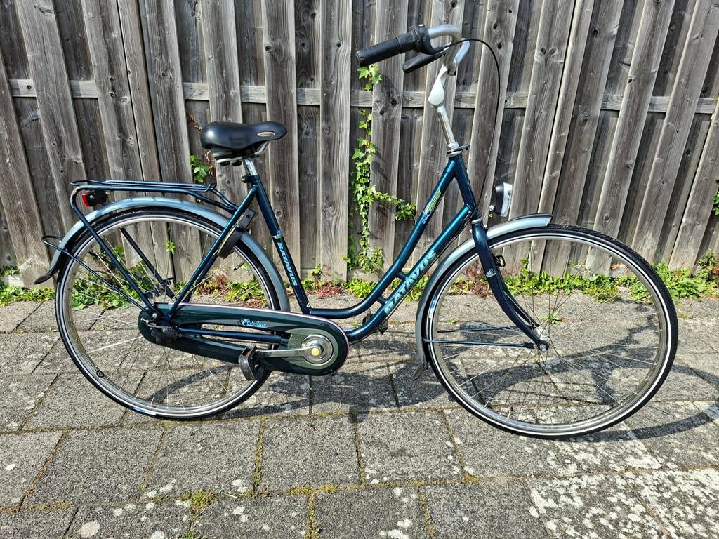 Batavus Locarno damesfiets - 54cm, Fietsen en Brommers, Fietsen | Dames | Damesfietsen, Gebruikt, Batavus, Versnellingen, 53 tot 56 cm