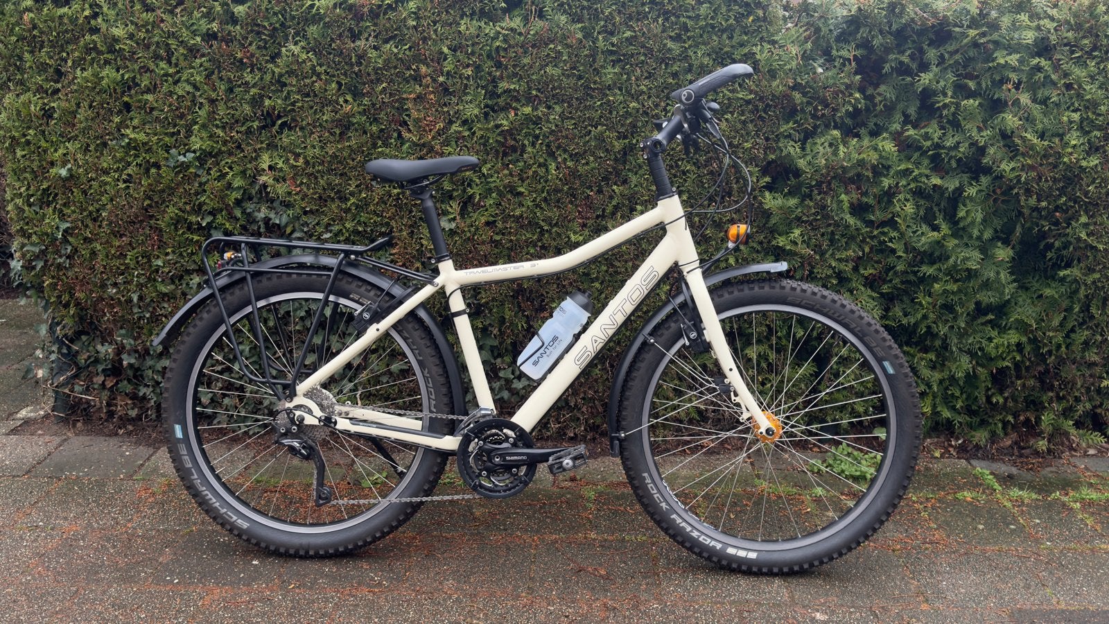 Santos Travelmaster 49cm 3+ met SON naafdynamo, Fietsen en Brommers, Overige merken, Velgrem, Versnellingen, 49 tot 53 cm