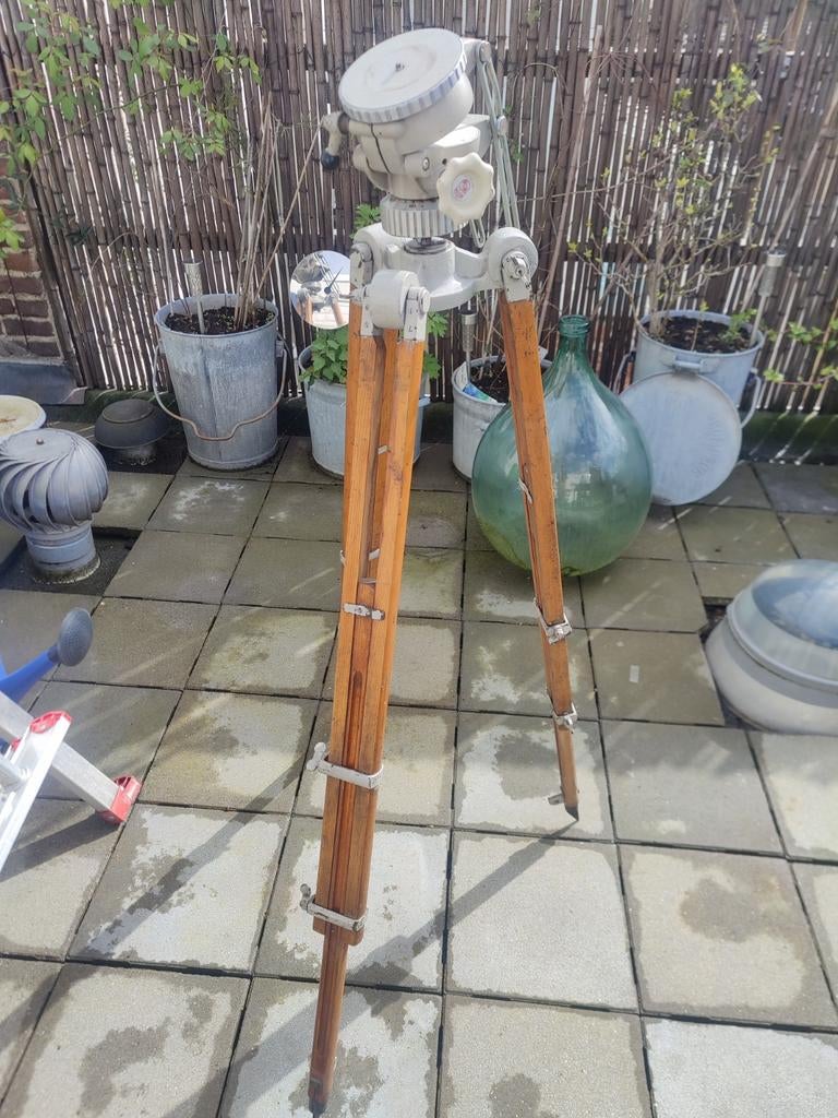 Vintage Linhof Statief - West-Germany, Ophalen, Gebruikt, Driepoot, 150 tot 175 cm