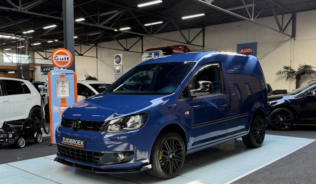 Volkswagen Caddy 2.0 | Carplay | G3 Gas | Cruise | Goedkoop, Auto's, Volkswagen, Gebruikt, Overige modellen, 4 cilinders, Blauw