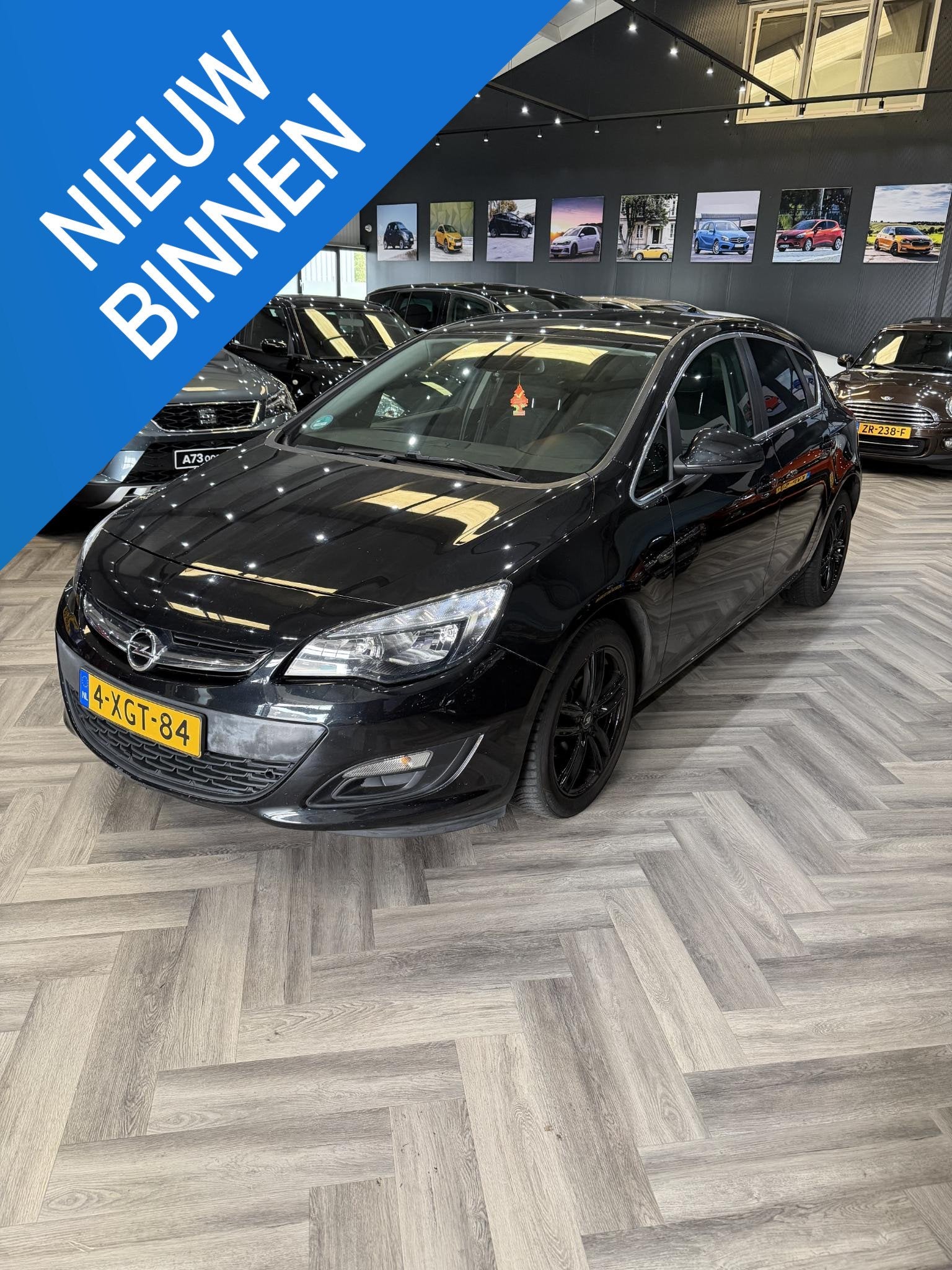 Opel Astra 1.4 Turbo Blitz, Voorwielaandrijving, Euro 5, Stof, Gebruikt