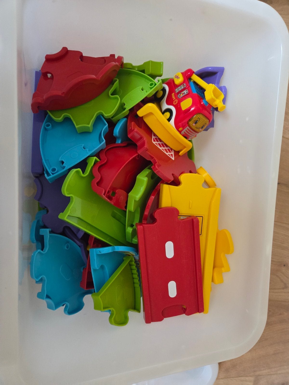 VTech Toet Toet Auto's en Baandelen Set, Ophalen, Gebruikt