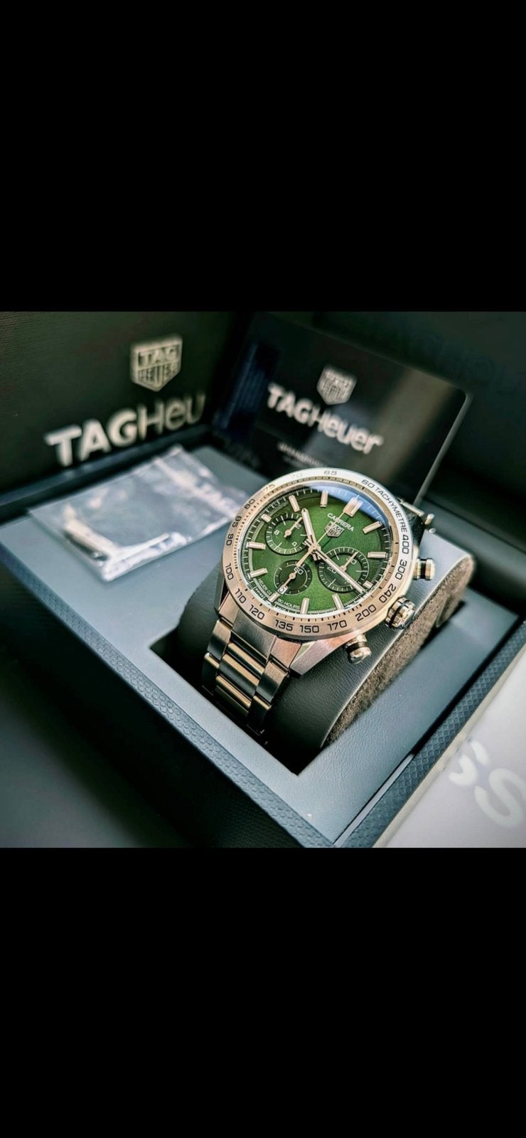 Tag Hauer Carrera, Ophalen of Verzenden, Zo goed als nieuw, Staal, TAG Heuer