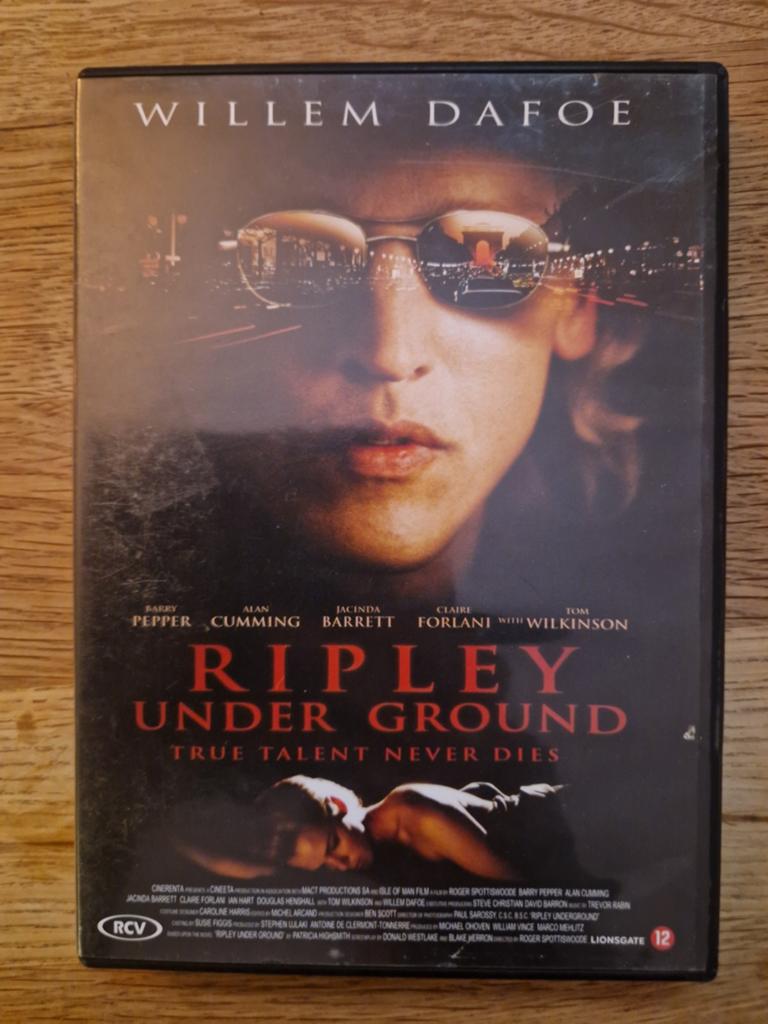 Ripley under ground , Willem dafoe, Alle leeftijden, Ophalen of Verzenden, Zo goed als nieuw