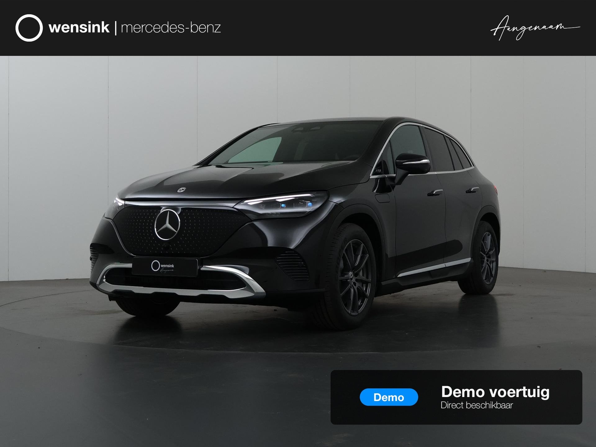 Mercedes-Benz EQE SUV 350+ Business Edition | Panoramaschuif, Auto's, Automaat, Achterwielaandrijving, Zwart, 570 min